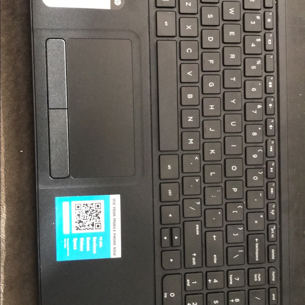 HP touch screen laptop